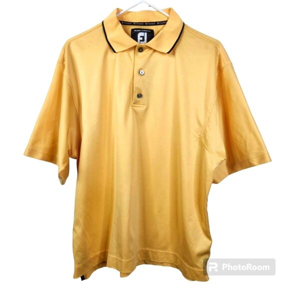 FootJoy Mens Prodry Superlite Short Sleeve Polo Shirt Size Large - Picture 1 of 6